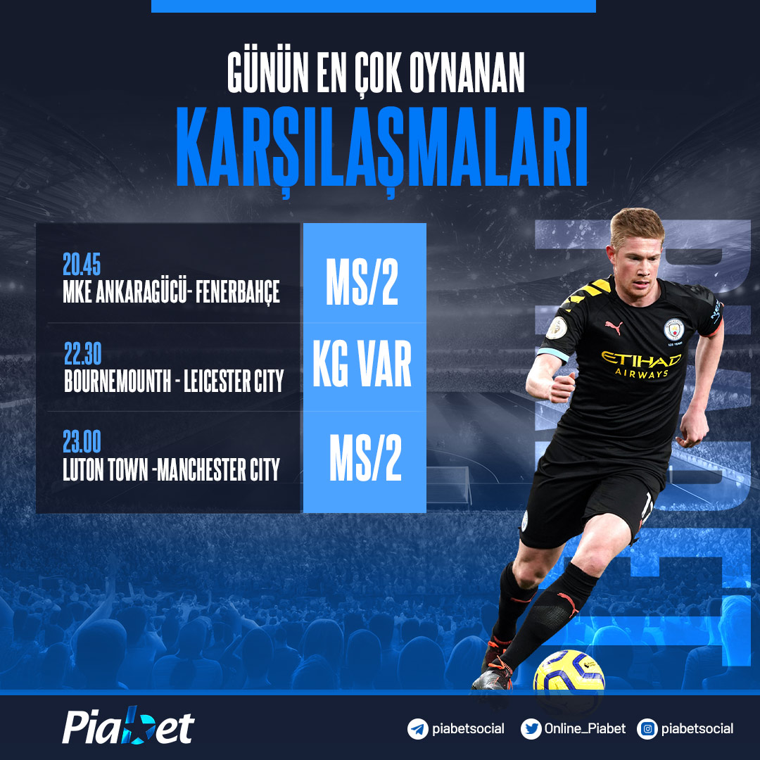 Günün En Çok Oynanan Karşılaşmalarına hemen bahis al!! ⚽️💰

Spor severlerin buluşma noktası #Piabet😎

rebrand.ly/piagir #piabetkazandırır #piabetcasino #piabetozeloran #piabetgiris #piabetgunceladres