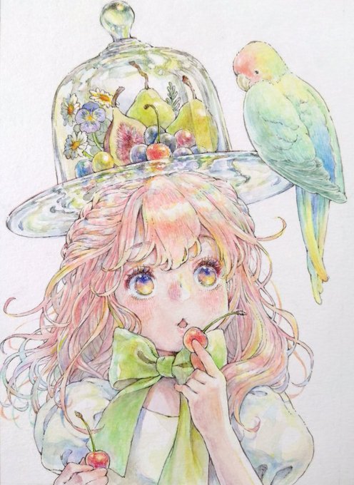 「前髪 絵の具」のTwitter画像/イラスト(新着)