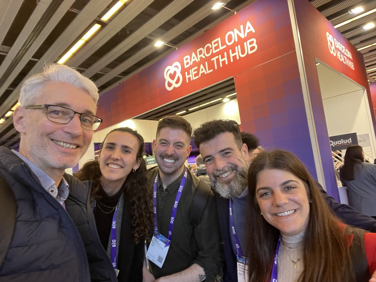 XavierLesauvage's tweet photo. Discovering and enjoying #healthcare and #HealthTech #innovation &amp; #startups at the #4YFN24 #MWC2024 with @sdli_innovation team https://t.co/HKoMwN5Zha