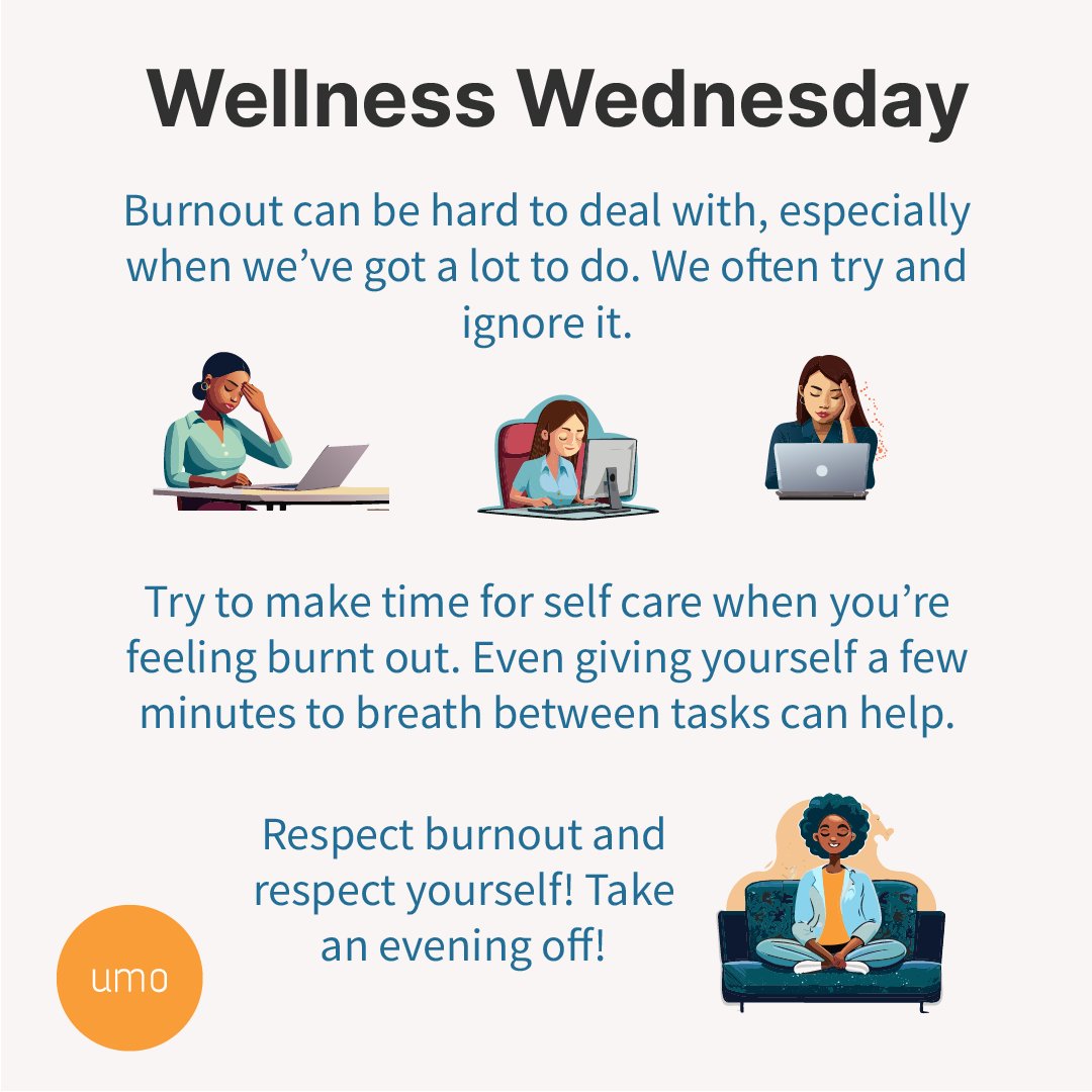 Burnout is a serious issue and it can be easy to try and ignore. Eventually burnout catches up with us and we can become ill or long-term sick. A little self-care can go a long way to preventing burnout.

#Burnout #BurnoutPrevention #BurnoutRecovery #WellnessWednesday