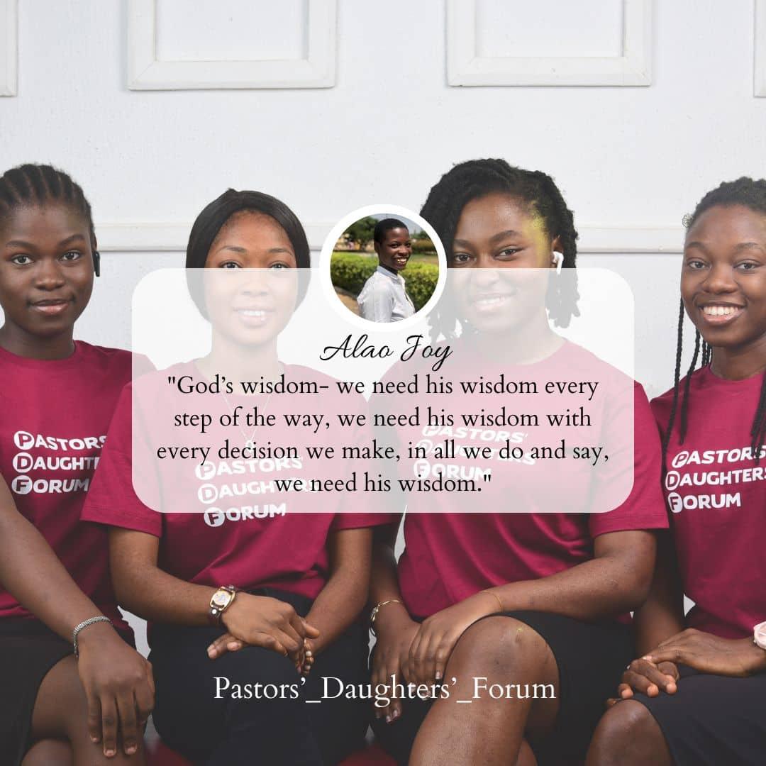 PDF_OFFICIA's tweet photo. Life lessons we have picked as Pastors’ Daughters’. Please share❤️ https://t.co/6702uNsuSQ