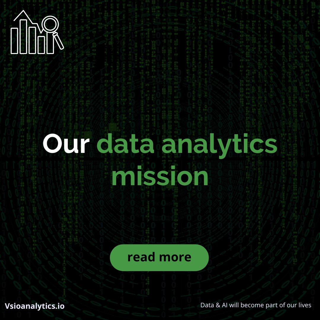 At Vsio Applied Analytics, we're on a mission to democratise data science, making it accessible to all businesses, big or small.