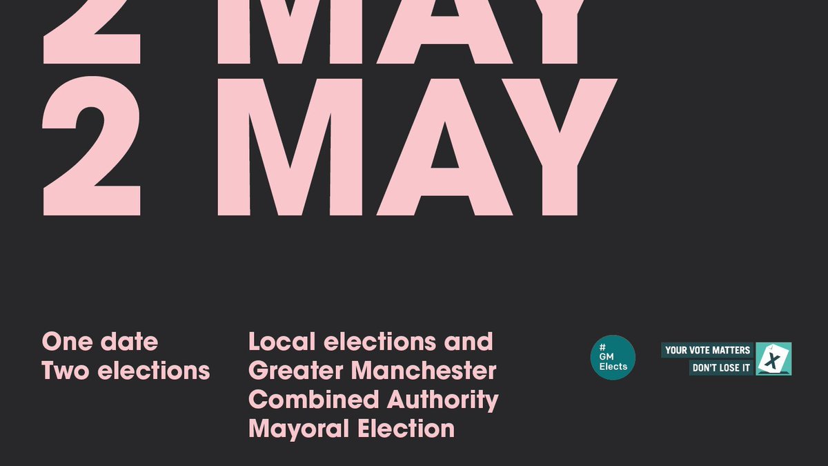 Local and GMCA Mayoral elections are taking place in Manchester on 2 May. No ID? You’ll need it if you want to vote at a polling station. Apply for free voter ID now: electoralcommission.org.uk/voterID #LocalElection #GMElects