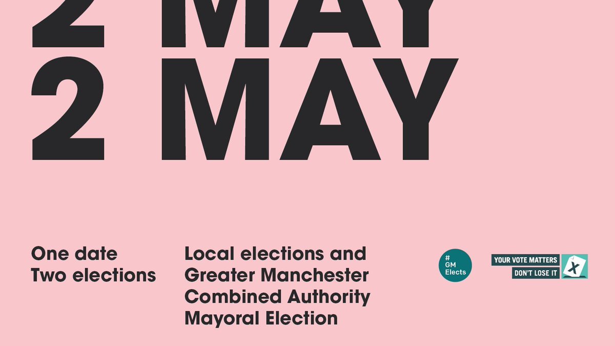 Did you know? You need photo ID to vote at a polling station in local and GMCA Mayoral elections on 2 May. Find out what ID is accepted and apply for free voter ID if you need to: electoralcommission.org.uk/i-am-a/voter/v… #LocalElection #GMElects