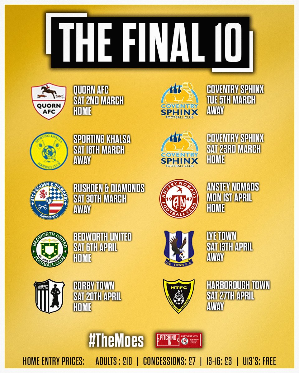 lborodynamofc's tweet photo. Ten games to go! https://t.co/SQyLbX6ndM
