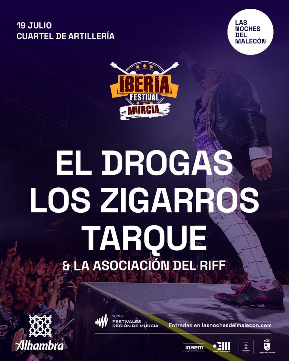 ¡El día 19 de julio tenemos una cita con el mejor rock!