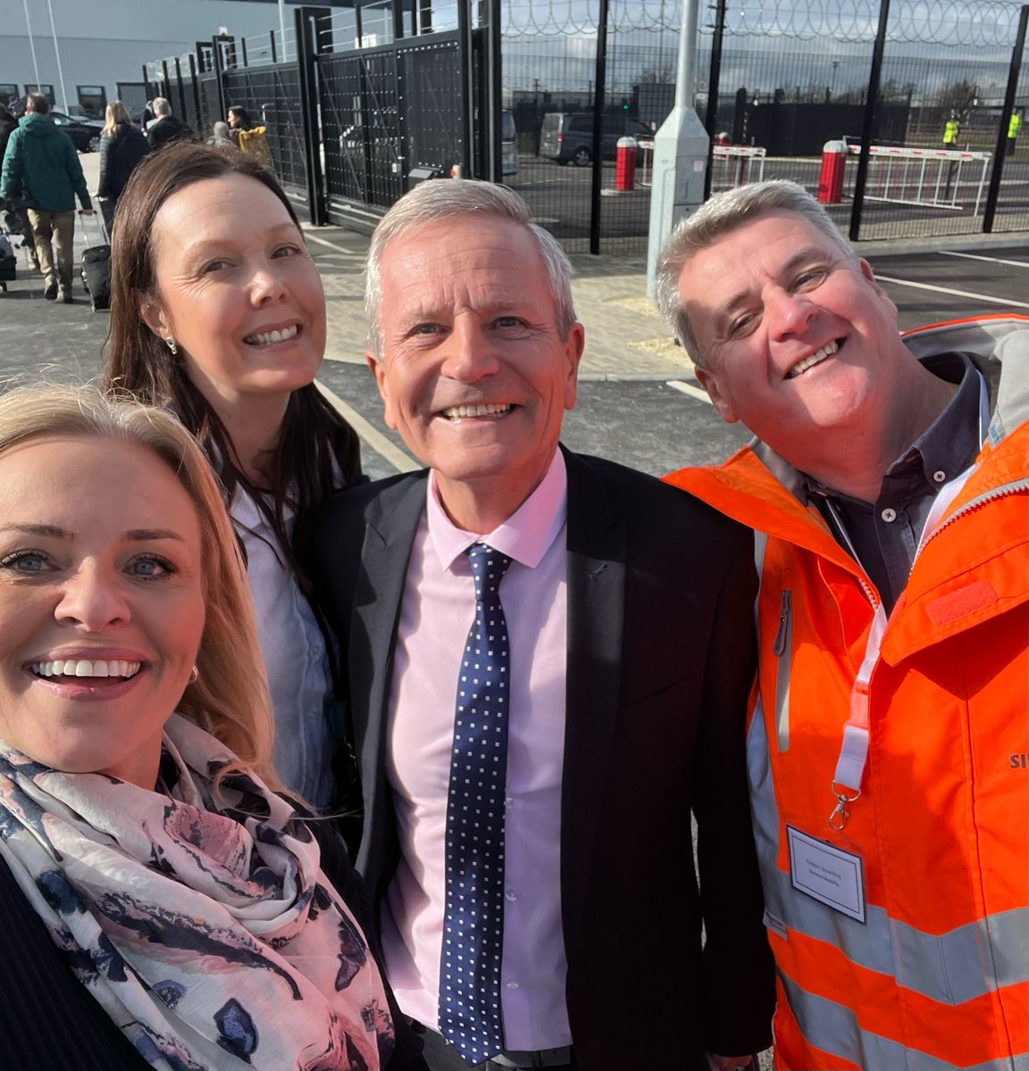 Such a pleasure &amp; privilege having the legend <a href="/peter_levy/">Peter Levy</a> at our site in Goole yesterday.  He came to visit us when we were building the factory in Hull 7 years ago - he looks younger now!!! #legend