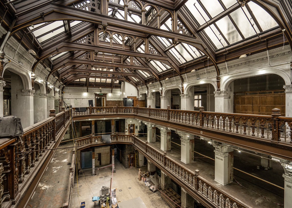 urbandoned_'s tweet photo. On Friday at 6pm, we are showcasing our exploration of the abandoned Jenners department store in Edinburgh that dates back to 1895. Having been closed since May 2021 when House of Fraser vacated the premises, the building contains many original features to this day. 
#abandoned https://t.co/9GXnlctuHn