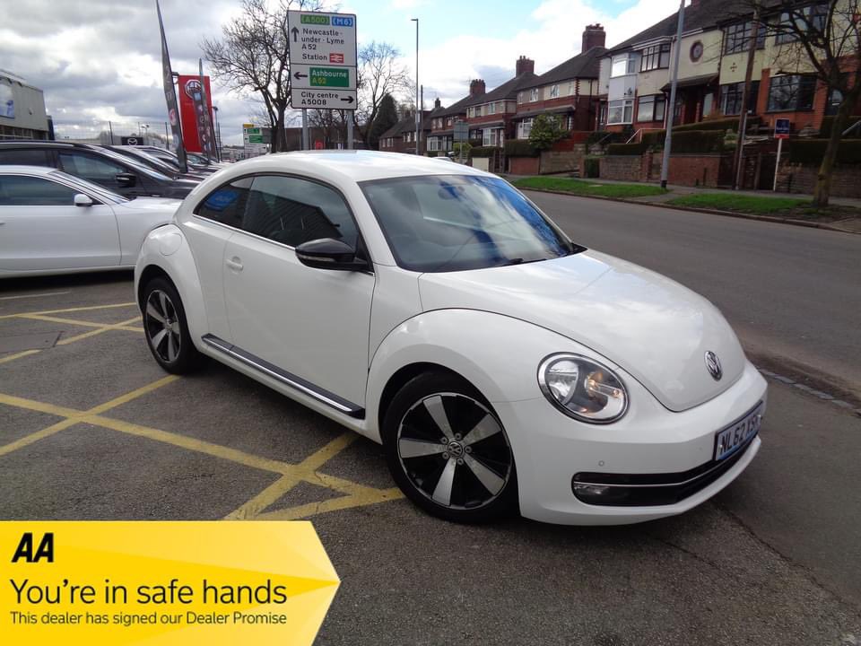 mjscarsales's tweet image. 2012 Volkswagen Beetle 2.0 Sport TDI 3dr 139 bhp with only 84069 miles. Very nicely presented Beetle Sport finished in the super popular Candy White paintwork, this is a low mileage example for its age with a great history, £6966 with details available at mjscarsalesltd.co.uk/detail_page.ph…