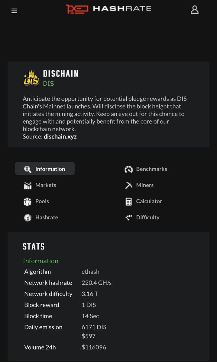感謝#Hashrate 更新#DISCHAIN https://t.co/21BYcpzZg3 這是加密貨幣#挖礦 的計算機網站，提供多種工具和資源，幫助用戶評估和優化的挖礦操作。以下主要功能： 挖礦收益計算器：#GPU,#CPU,#ASIC,#FPGA等、挖礦 算法和電力成本，以計算預期的挖礦收益和效率。 礦池資訊：提供 ...