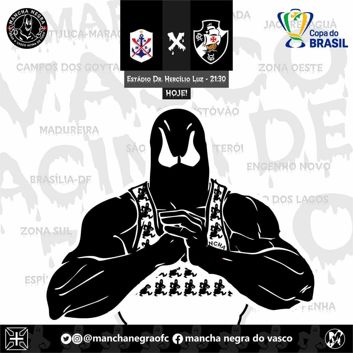 Vamos em busca de objetivos grandioso. Hoje é dia de Vasco e nada mais importa! 

Amar o Vasco acima de tudo, desde 1999.

👻🔥