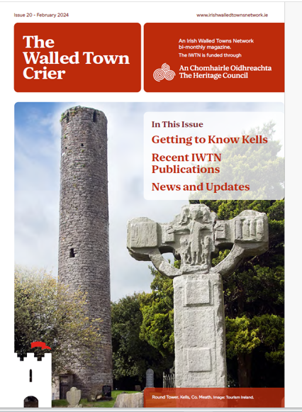 In the latest edition of our 'Walled Town Crier'-the newsletter of the Irish Walled Towns Network, get to know the walled town of Kells, Co. Meath, and learn about the new National Typography Centre being built there. Check out the recently funded publications from Waterford to…