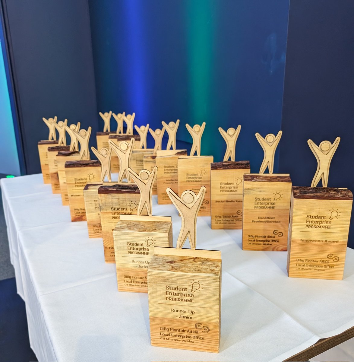 Excitement building to see who will take these home later on!

#studententerpriseawards #studententerpriseprogramme #wicklowcountyfinal