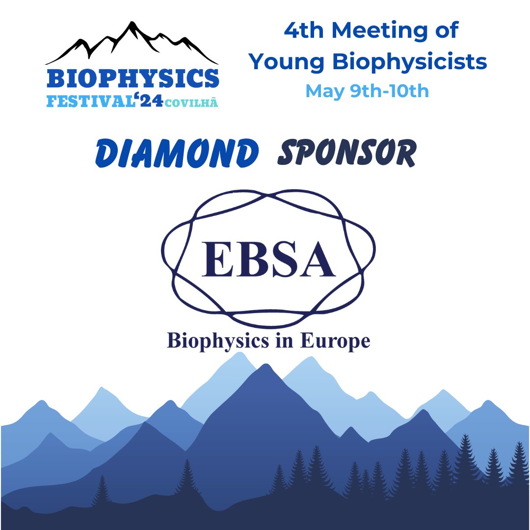 This year we have the support from The European Biophysical Societies' Association (EBSA). EBSA promotes Biophysics in Europe by organizing the European Biophysics Congress every two years and by supporting other biophysical meetings.