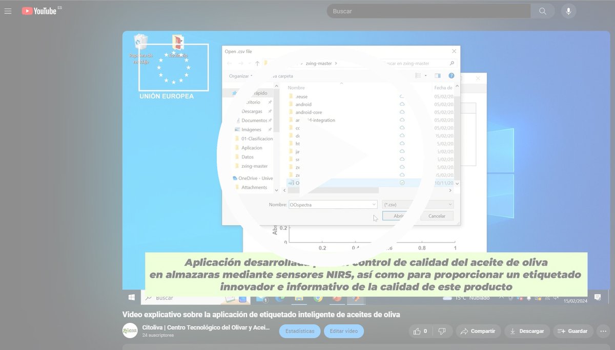 citoliva's tweet photo. 🤔 #sabias que el grupo operativo #niroleo ha desarrollado una #app para el #etiquetado inteligente de los #aceitesoliva❓
En estos vídeos divulgativos te explicamos su funcionamiento 
👇
https://t.co/zDst4KXcSj
https://t.co/EAm2Sek11A

🧐@redPAC_ @epi @EIPAGRI_SP https://t.co/m1Cd6VS37d