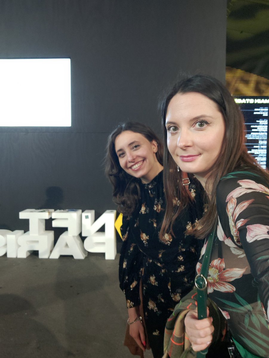 SAUMetaverse's tweet photo. SAU team at @nft_paris 
What an amazing experience with the main event ! so many great side events too 👍💪 
Grateful for all new friends and connections @aromapearl_art @TheOutpostParis @Markchain_io @TheSandboxGame and many more #NFTParis #sauvrider #web3Sports #web3community https://t.co/P8lgRRT8jb