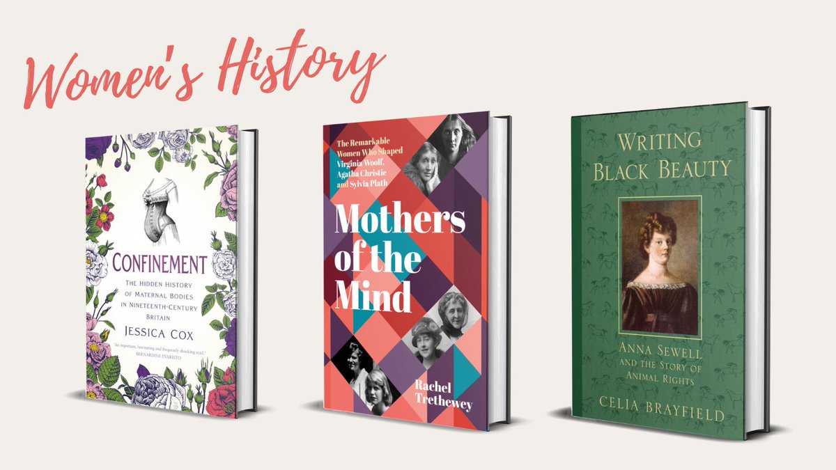'Confinement' charts the #maternal experience in the 19th century 👶 While 'Mothers of the Mind' follows famous authors #VirginiaWoolf, #SylviaPlath and #AgathaChristie, and 'Writing Black Beauty' is about the remarkable life of #AnnaSewell