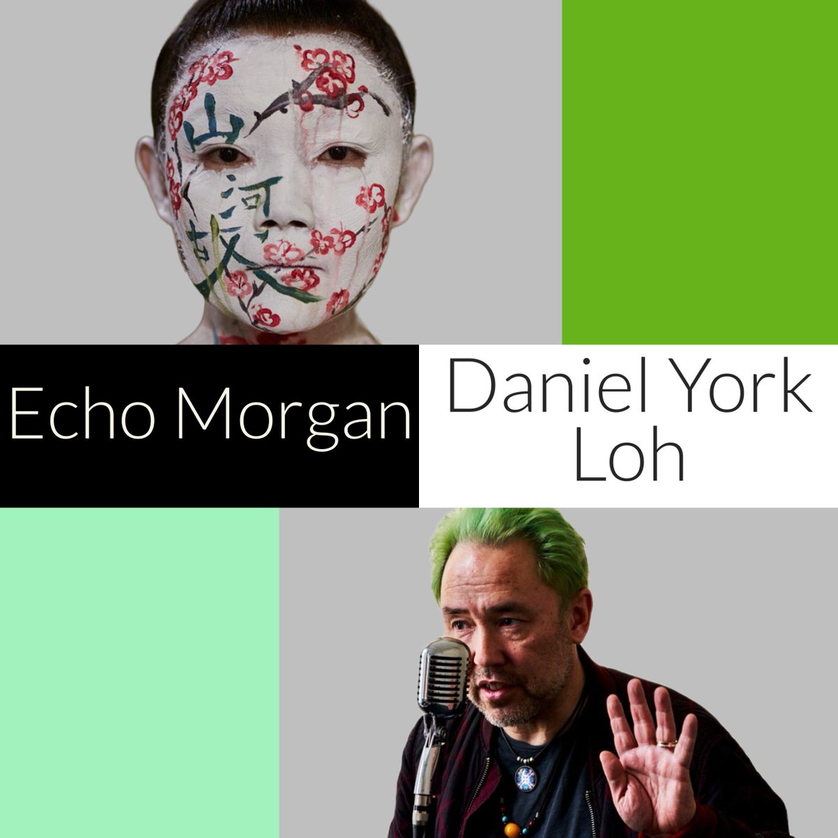 Meet our Creative Lab facilitators for Workshop 5: 'The Classic of Mountains and Seas: Visual Performance & Storytelling' Fri 1st March, 6-8:30pm @RichMixLondon. @xierongart and @DanielYorkLoh To Join this exciting workshop, get your all-access pass for £10 only. 🔗in bio