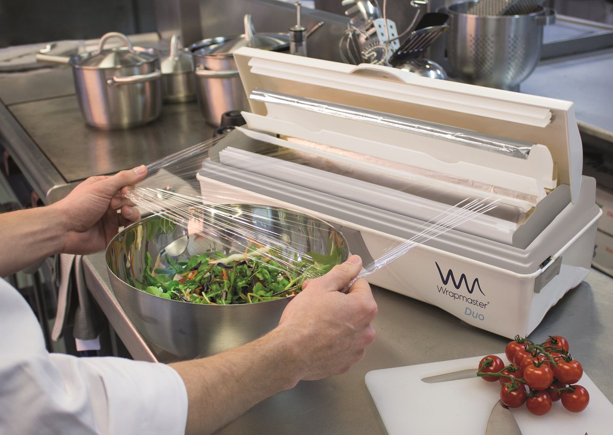 There’s just under a month to go until the @HRC_Event Visit us at stand H2072 to learn how our Ultimate Chef Wrap System can help you. Learn more on our website: wrapmaster.global/en/2024/01/wra… #Wrapmaster #Foodservice #TradeShow