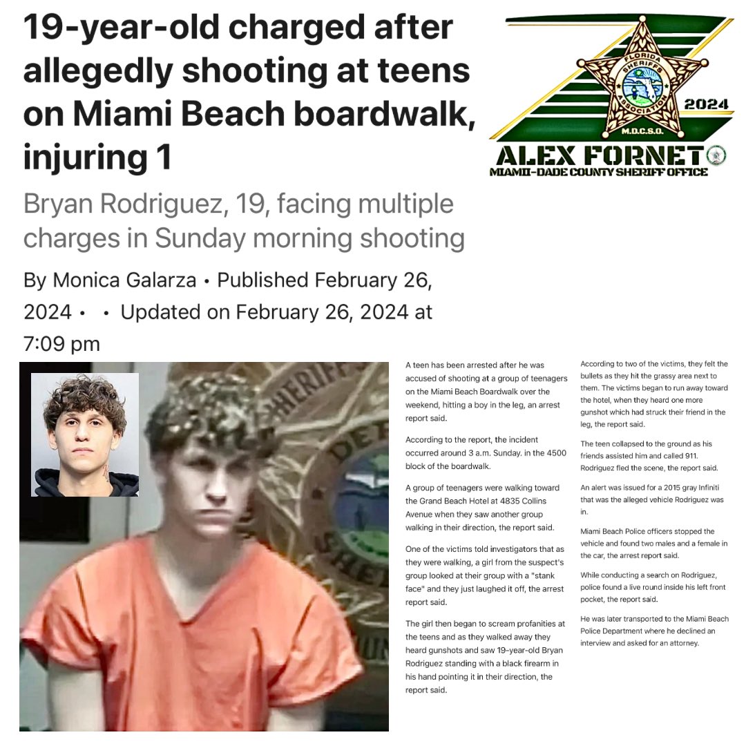 nbcmiami.com/news/local/tee… #SHOOTINGSMIAMI #MIAMIBEACHSHOOTING #MIAMIBEACHFLORIDA #BRYANRODRIGUEZ #STANKFACE #GUNFIRE #PUBLICSAFETYMIAMI #PUBLICSAFETYMIAMIDADE #PUBLICSAFETYMIAMIBEACH #VICTIMSMATTER #VIOLENTCRIMEMIAMI #VIOLENCEMIAMI #CRIMEMIAMI #MIAMICRIME #RISINGCRIME #SHERIFF