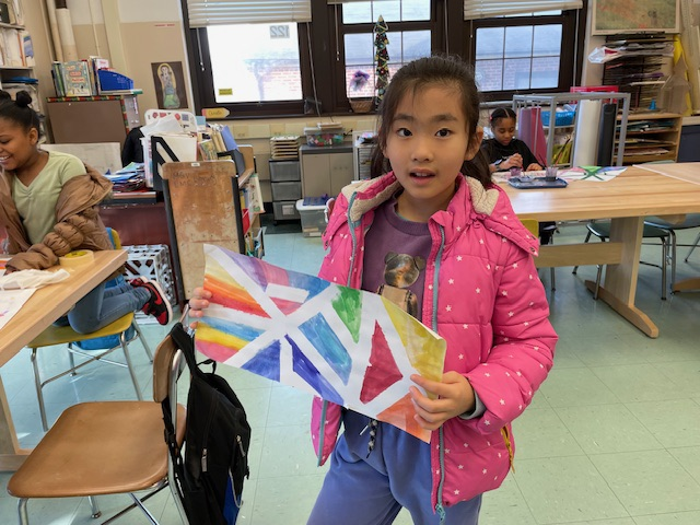 vedder_g's tweet photo. Students in the MGV Painting Club created beautiful colorful tape paintings under the direction of Mrs. Gregorek. https://t.co/dG9v5fDlpM