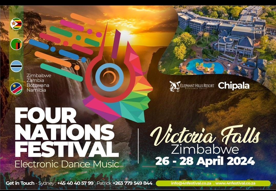 ☎️VIC FALLS!!! ☎️

Get your tickets to see us and an exceptional line up of
music from around the world at the 4 Nations Edm Festival 🇿🇼🌏

@edm
#4nationsedmfest
#getyourtickets
#vicfalls 

Get your tickets webticket.co.za/v2/event.aspx?…