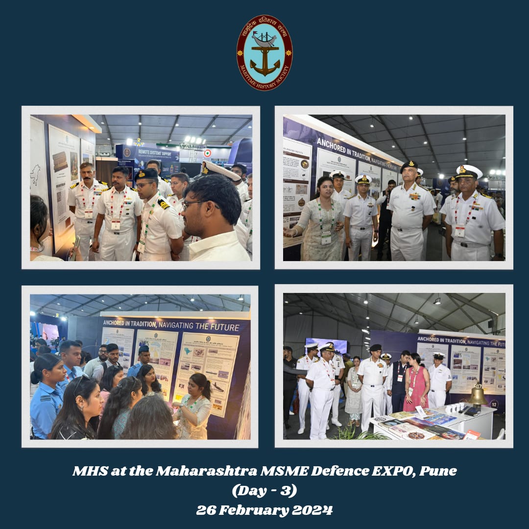 On the closing day of #MSMEDefExpo2024 #TeamMHS promoted #MaritimeConsciousness amongst service personnel and business visitors.

#MHS and #IndianNavy exhibits were very well received  and widely appreciated.