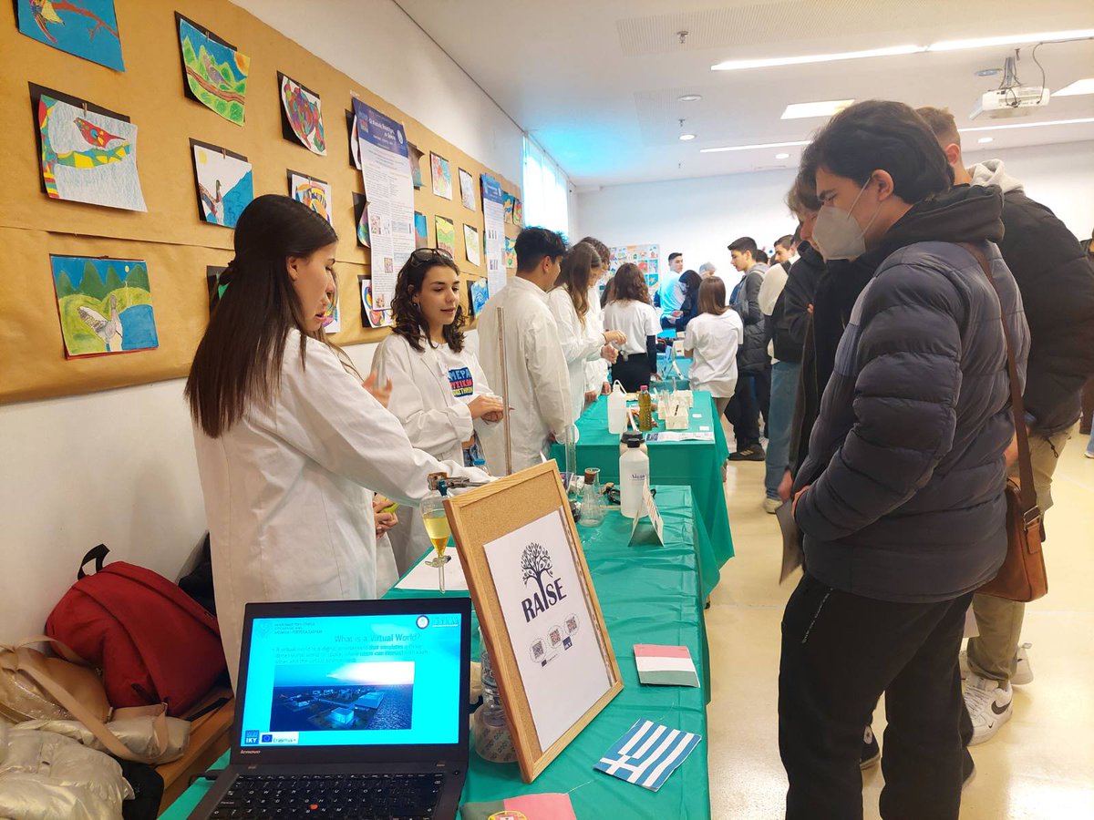 🔬✨ Highlighting the RAISE Project at Ioannina's Science Day! 🌟 Students from Arsakeio schools led engaging discussions and live demos, emphasizing environmental awareness.  👩‍🔬👨‍🔬
#ScienceDay #RAISEProject #EnvironmentalEducation