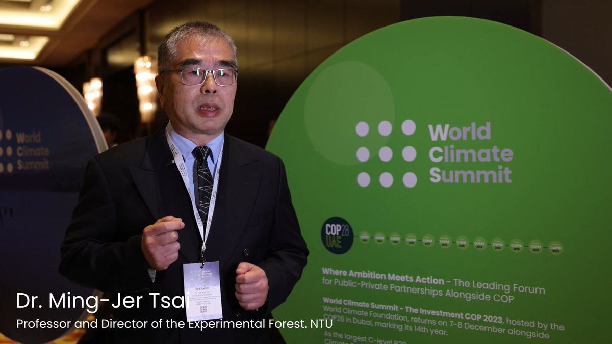 'Investing in nature is investing in the future. I think that a focus on #NaturePositive will become core to ESG strategies for many corporations.' - Dr. Ming-Jer Tsai, Professor & Director, of the Experimental Forest, National Taiwan University Explore this interview with Dr.…