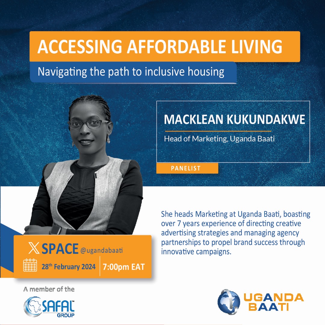 Meet <a href="/MackleanK/">Macklean</a>, the marketing maven steering Uganda Baati into new realms of brand success. 
With over 7 years honing the art of impactful advertising and strategic partnership cultivation, she's the guiding force behind the most innovative campaigns. 
Embark on a journey with