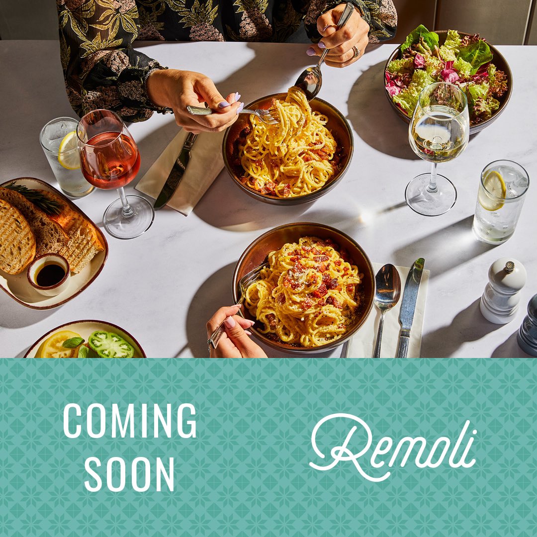 EXCITING NEWS! 

<a href="/PastaRemoli/">Remoli</a> is coming to The Glades! 😍 In just a few weeks time, prepare your tastebuds for a taste of Italy. We can’t wait to welcome them to The Glades family! 🍝🍷