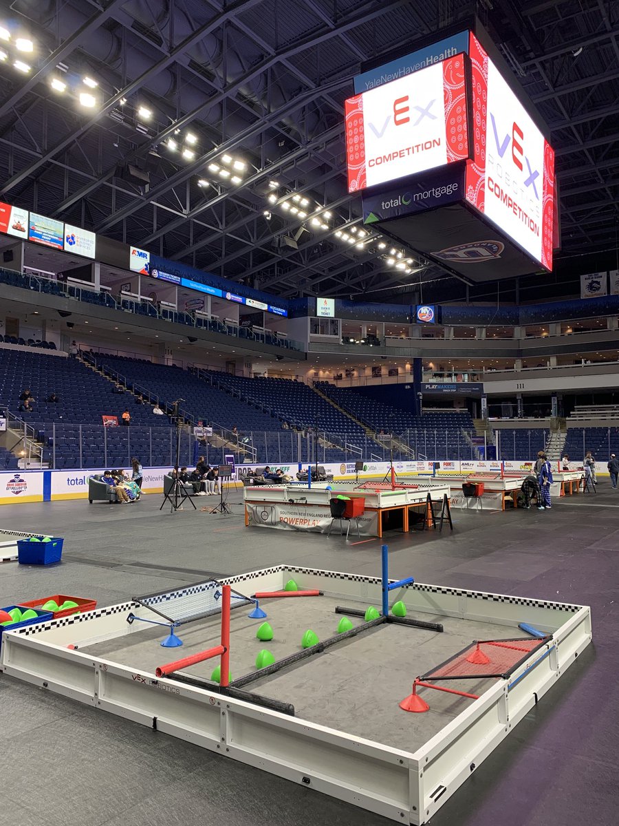 Day 2 ⁦<a href="/TotalMortgage/">Total Mortgage</a>⁩ Arena for the 2024 Southern New England #vexrobotics Competition ⁦<a href="/VEXRobotics/">VEX Robotics</a>⁩ ⁦<a href="/PN_Engineering/">Plymouth North HS Engineering</a>⁩