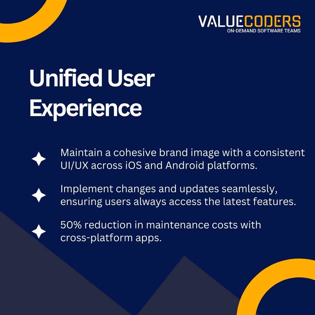 ValueCoders's tweet image. Wondering if iOS &amp;amp; Android app dev is too pricey? 🤔 Fear not! 🚀 Cut costs, save time, and provide a uniform experience with cross-platform. Explore more -

valuecoders.com/cross-platform…

#CrossPlatform #AppDevelopment #CrossPlatformApps #ValueCoders