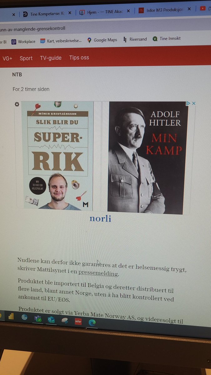 Rune Jonsdal (@supermainn) on Twitter photo Bedre reklameplass skal man lete lenge etter, <a href="/mimirk/">Mímir Kristjánsson</a>
Denne får du nesten ikke bedre 🫶 Bedre reklameplass skal man lete lenge etter, <a href="/mimirk/">Mímir Kristjánsson</a>
Denne får du nesten ikke bedre 🫶
