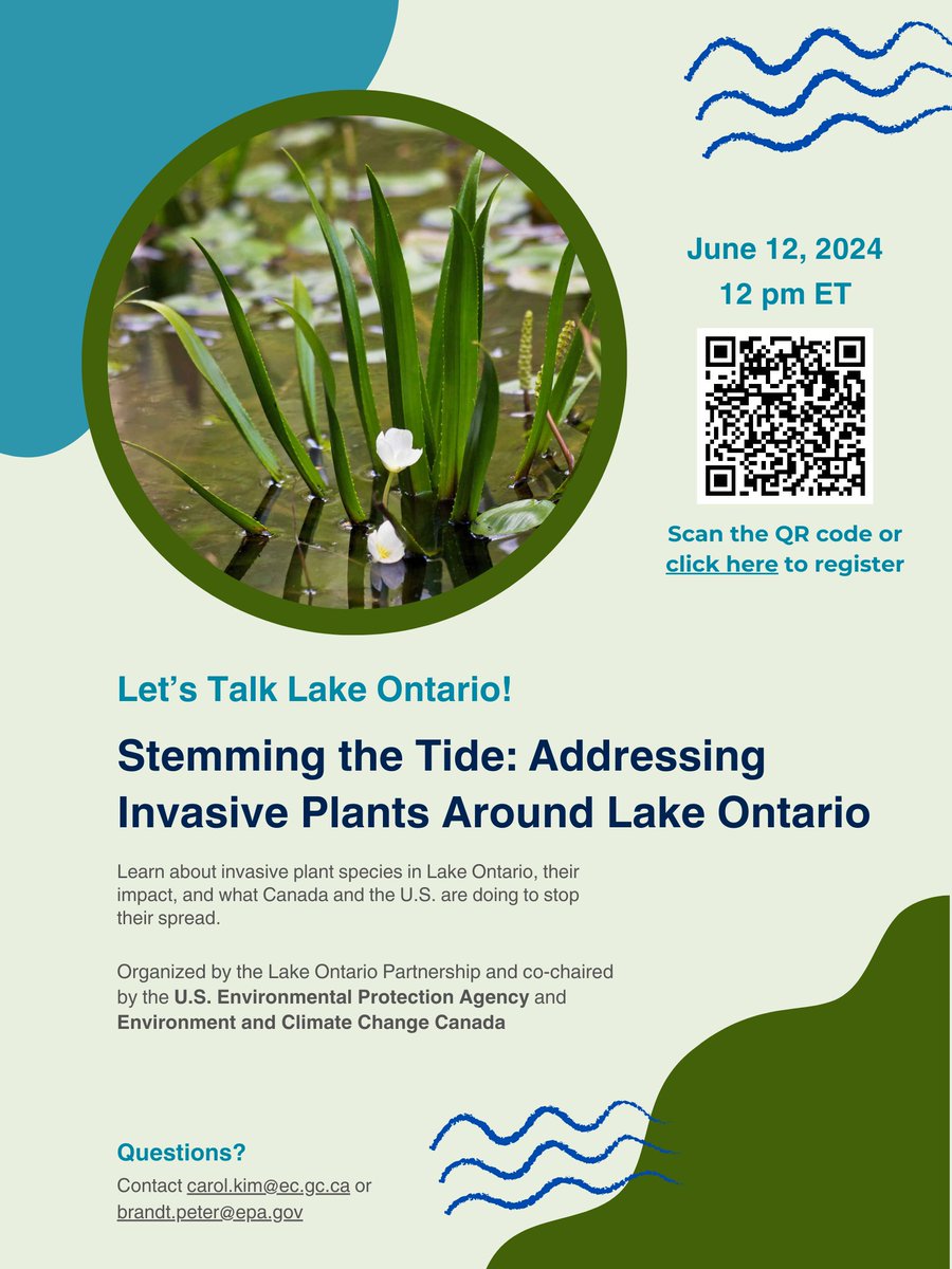 Canada Water Agency (@wateragencycan) on Twitter photo 📢Registration is now open for our spring Let’s Talk webinar series! These webinars will explore different topics across the 4 binational #GreatLakes and are co-led by <a href="/environmentca/">Environment Canada</a> and @epagreatlakes.
Separate registration is required for each webinar: binational.net/engagement/eng… 📢Registration is now open for our spring Let’s Talk webinar series! These webinars will explore different topics across the 4 binational #GreatLakes and are co-led by <a href="/environmentca/">Environment Canada</a> and @epagreatlakes.
Separate registration is required for each webinar: binational.net/engagement/eng…