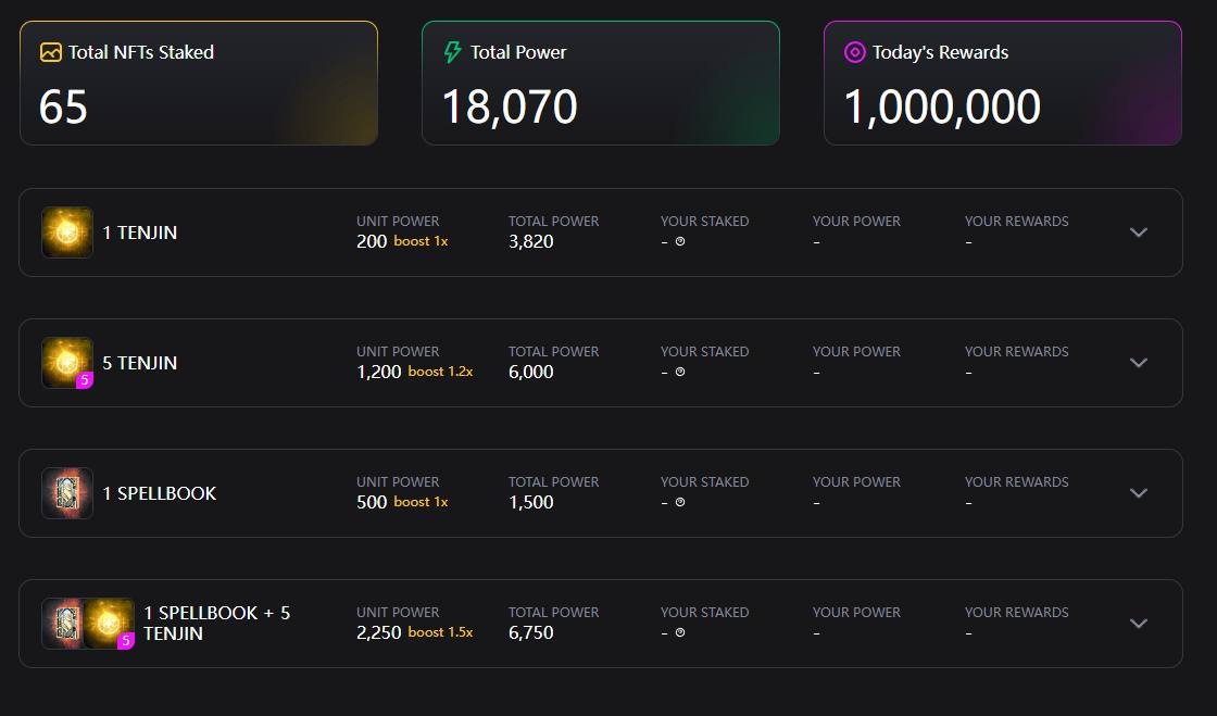 Staking opens up early:February 28st, 8 PM UTC+8

 ⏰ Don't miss out on this opportunity to earn rewards!
