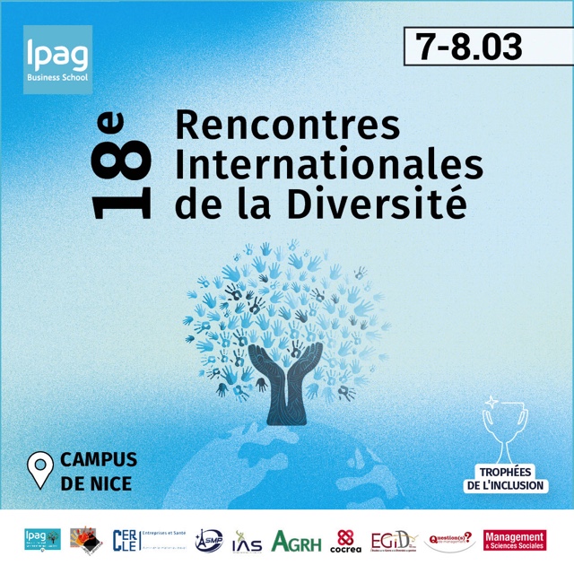 L'IPAG Business School organise les 7 & 8 mars 2024 à Nice les 18èmes Rencontres Internationales de la Diversité, colloque académique explorant les enjeux de diversité, inclusion et intégration dans un monde en mutation. Un rendez-vous incontournable pour repenser ces défis.