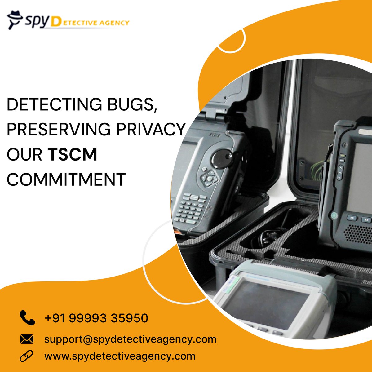 Protecting your privacy is our priority! 🛡️ With our TSCM commitment, we're dedicated to detecting bugs and preserving your confidentiality. Trust us to safeguard your sensitive information. 🌐 Read More: shorturl.at/gJOU3 #BugSweep #TSCM #PrivacyProtection #SPY