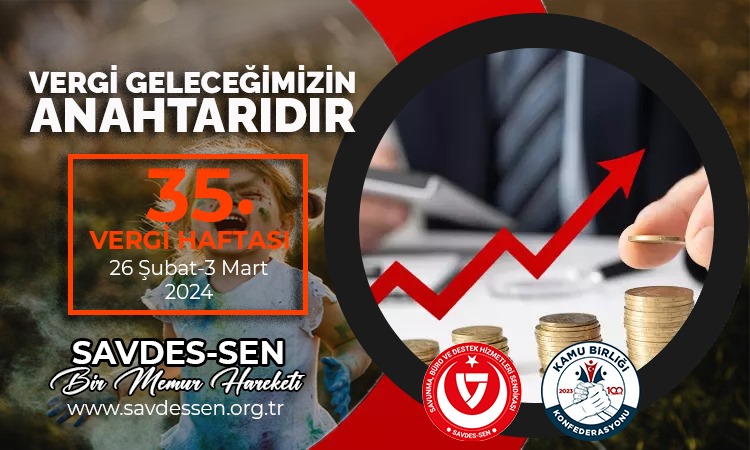 Tuncay_Cengiz_'s tweet photo. SAVDES-SEN 35’NCİ VERGİ HAFTASI MESAJI

Emeğin ve onur mücadelesinin adı, etkin, üretken, saygın ve yeni nesil sendikacılığın temsilcisi Savunma, Büro ve Destek Hizmetleri Sendikası SAVDES-SEN Ailesi olarak; Gelir İdaresi Başkanlığı çalışanlarımızın ve vergi mükelleflerinin 35’inci Vergi Haftasını kutluyoruz.

“Vergilendirilmiş Kazanç Kutsaldır.”
Unutulmamalıdır ki, “İnsan hakkı da kutsaldır.”

Bu hafta boyunca, bir taraftan vergi bilincinin oluşturulması konusunda etkinlikler yapılırken, diğer taraftan da verginin tarh, tahakkuk ve tahsilatı vb. tüm vergisel işlemleri yerine getiren Gelir İdaresi Başkanlığı çalışanlarımızın haklarının ve çalışma koşullarının iyileştirilmesi için de gerekli bilincin oluşturulması ve çalışmaların yapılması sağlanmalı, Vergi Haftası Gelir İdaresi Başkanlığı çalışanlarımız için müjdelerin verildiği haftaya dönüştürülmelidir.

Bugün, Gelir İdaresi Başkanlığında Grup Müdürü, Vergi Dairesi Müdürü ve Müdür Yardımcısı kadrolarında görev yapan personele makam ve görev tazminatı verilmemesi büyük bir eksikliktir. Müstakil birim müdürlerine yeterli bir temsil ödeneği verilmesi elzemdir.

Kariyer uzmanlıklarında 666 sayılı Kanun Hükmünde Kararname ile getirilen merkez-taşra ayırımı kaldırılmalı, kariyer uzmanları arasında mali hak dengesi sağlanmalıdır. Gelir Uzmanlarımızın görev tanımları yapılarak inceleme yetkisi verilmeli, personelin kendi talebi olsa dahi atamalı oldukları kadrolarda istihdamı sağlanmalı, kariyer uzmanlarına sekreterlik, danışma memurluğu, kurye, veznedarlık, evrak kayıt memurluğu gibi görevler verilmemeli, kariyer imkanları sağlanmalı, mesleğin onuru korunmalıdır. Yeterliğe tabi Gelir Uzmanlarımızın hakları verilmelidir.

Ayrıca, Gelir İdaresi çalışanlarımızın vergi vb. kamu borçlarının yapılandırılması kapsamında artan iş yüklerinin tazmini için tüm personele “Mali Hizmetler Tazminatı” verilmelidir.

SAVDES-SEN ve Kamu Birliği Konfederasyonu ailesi olarak, Gelir İdaresi Başkanlığı çalışanlarımızın yanındayız. Grup Müdürlerimizin, Vergi Dairesi Müdürlerimiz ve Müdür Yardımcılarımızın, Gelir Uzmanlarımızın haklı taleplerinde her daim yanındayız.

#VergiHaftası
#GİB
#VergiGeleceğimizdir
@memetsimsek 
@yguder2013 
@gibsosyalmedya