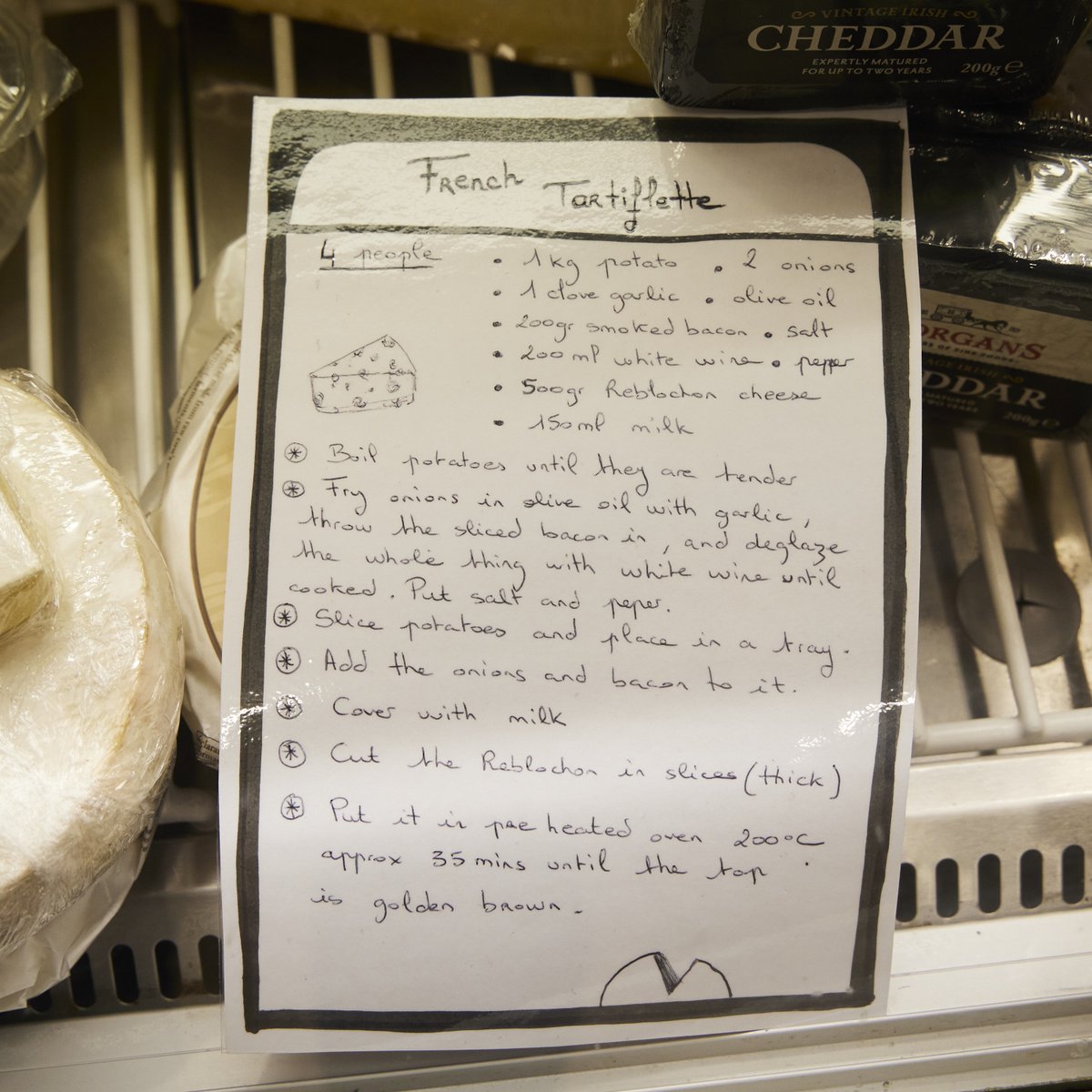 GreenacresIrl's tweet photo. Recipe Time: from our Deli counter today - How To Make Tartiflette, the Cheesy French Potato Casserole Everyone Should Know #reblochoncheese #frenchtartiflette #greenacrescheese #bacon #restaurantsnearme #greenacreswexford #everyvisitisadiscovery https://t.co/NnJXMT3FKz