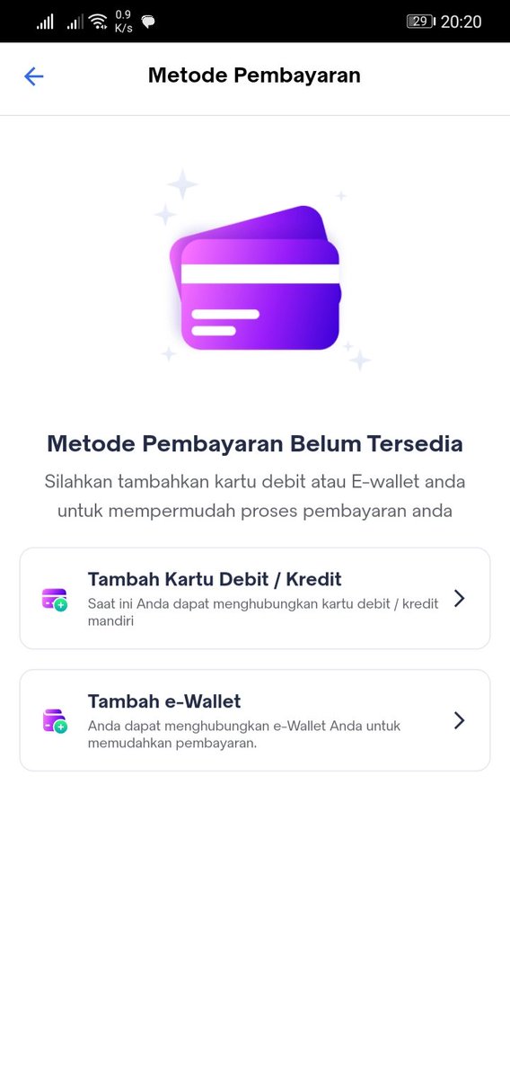 rizha14's tweet photo. Kok Metode pembayaran cuman kartu mandiri sama ovo aja ya? biasanya banyak @KAI121 https://t.co/o2XA2aH3oS