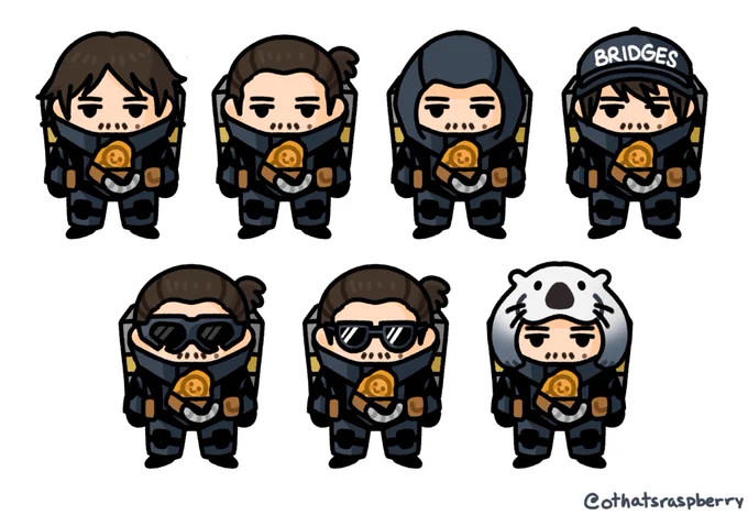 buncha tiny sams #deathstranding 