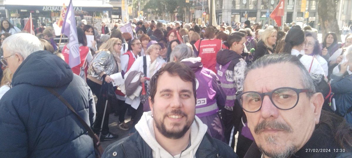 Ja n'hi ha prou de precarietat‼️

Ens unim a la lluita de les companyes del SAD de CCOO per unes condicions laborals justes i un salari digne. 

La seva feina és essencial, mereixen ser reconegudes i respectades!

#OrgullCCOO #SADenVaga  💪