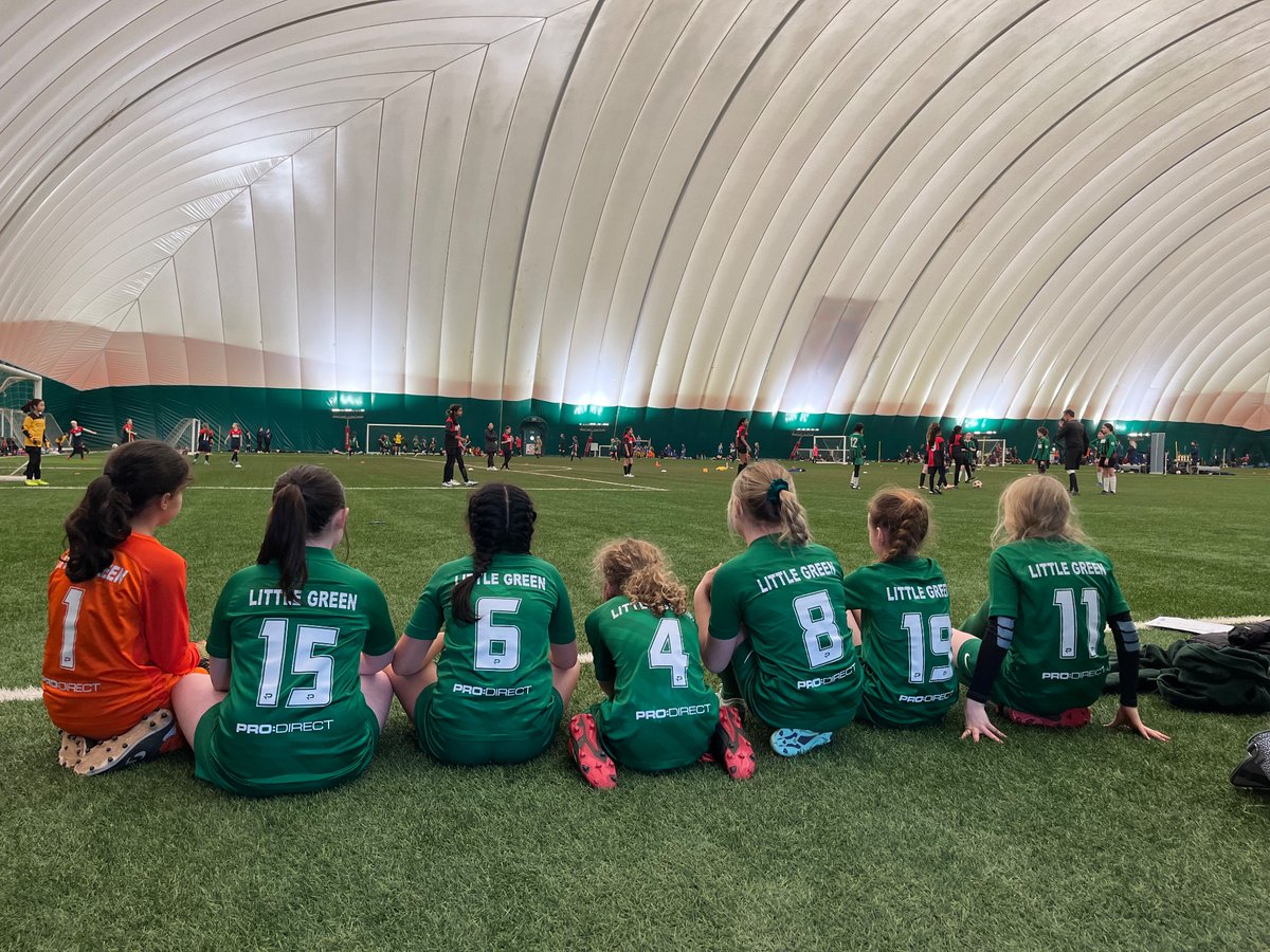 Little Green’s girls are at the <a href="/premierleague/">Premier League</a> Primary Stars tournament today <a href="/WatfordFCWomen/">Watford FC Women</a>. 
2 wins + 4 draws puts us in a good position heading into our final group game!
2 goals scored by captain Lydia so far ⚽️ and big performances from Ella in goal with 0 goals conceded 🧤