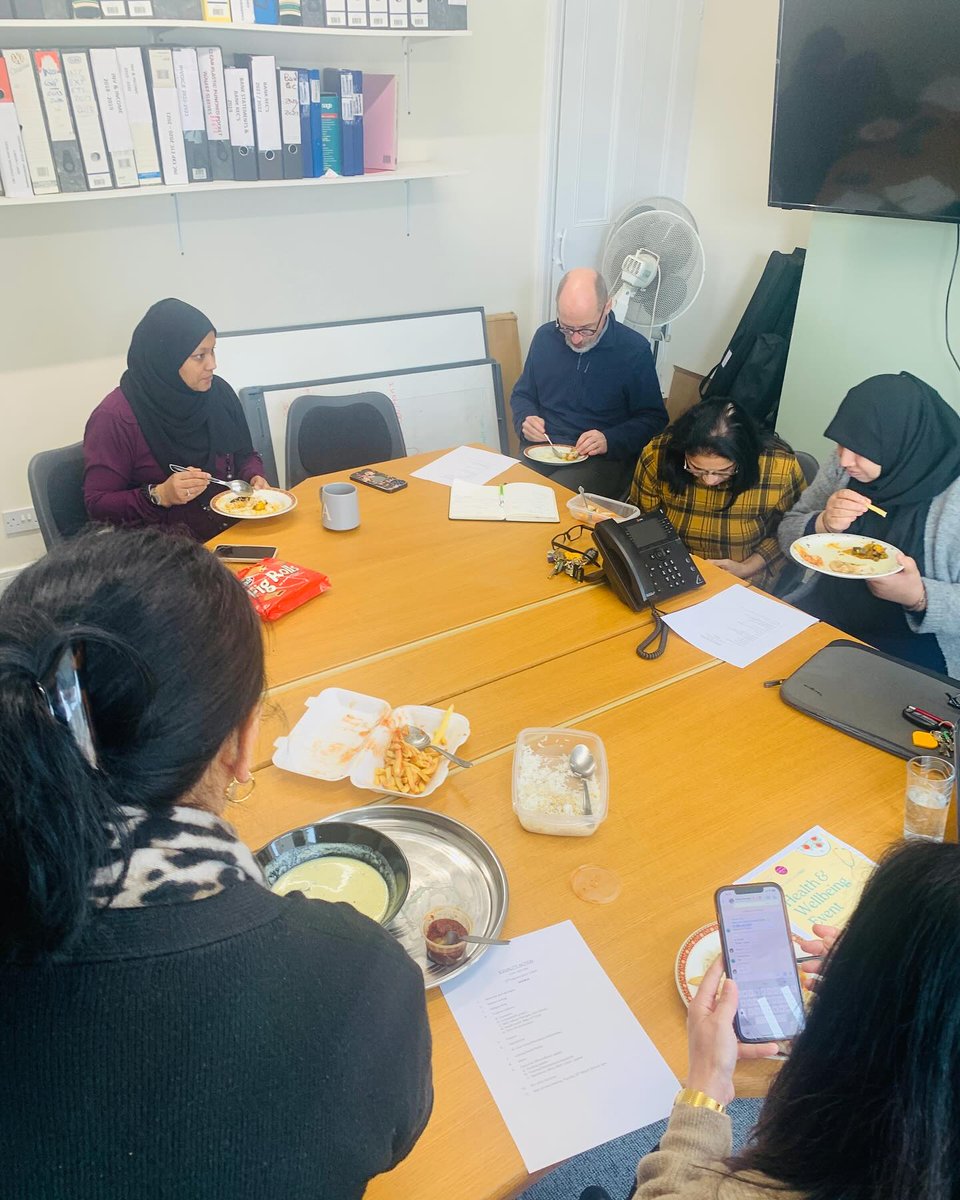 The team that eats together, stays together. Our monthly meeting is in full swing. #charitytuesday #nonprofit #loughborough #leicestershire #eatwell