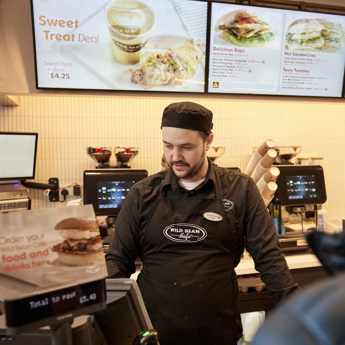 Wild Bean Cafe is getting a tasty upgrade 🍔 We’re piloting a new and improved food offer at selected UK bp sites to test and learn what our customers want as their habits change on.bp.com/3Tejbba