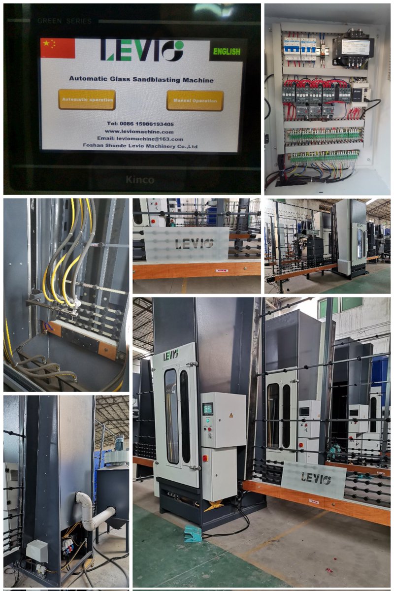 GlassLevio's tweet image. Hot sales🔥🔥，Lots of new year discounts for Vertical Automatic Sandblasting Machine ,contact on WhatsApp for more details: +86 15986193405
 #glassprocess #glassprocessing #glassedger #glassmachinery
#glassfactory 
#glass #glasswork #China
#manufacturer #glassedge
#supplier