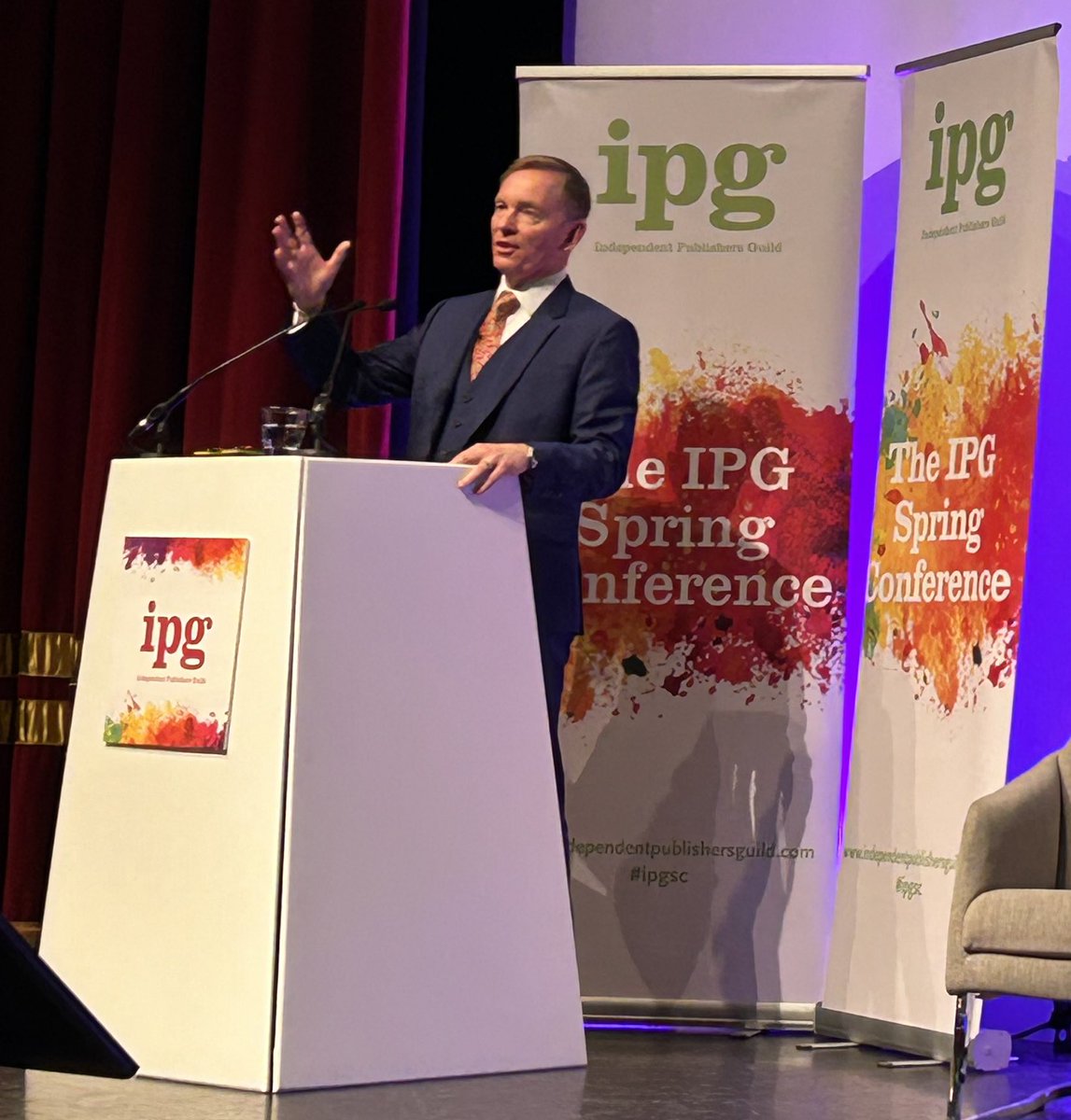 Strong support for copyright and future creative industry careers as well as the benefits that independent publishing brings from @RhonddaBryant at @ipghq’s Spring Conference. #ipgsc