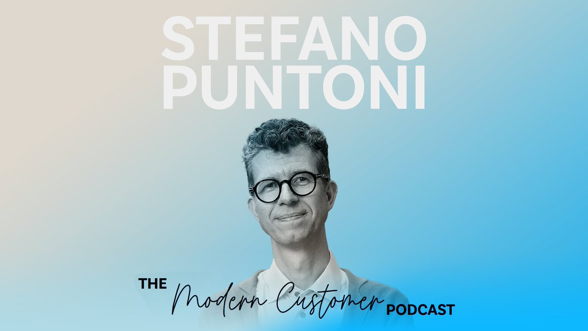 Wharton Professor Stefano Puntoni Offers Insights on Generative AI and Customer Experience Use Cases. Great interview with @PuntoniStefano, Director of @AIAtWharton, on the Modern Customer #podcast with @BlakeMichelleM to discuss GBK’s recent study on generative AI in the…