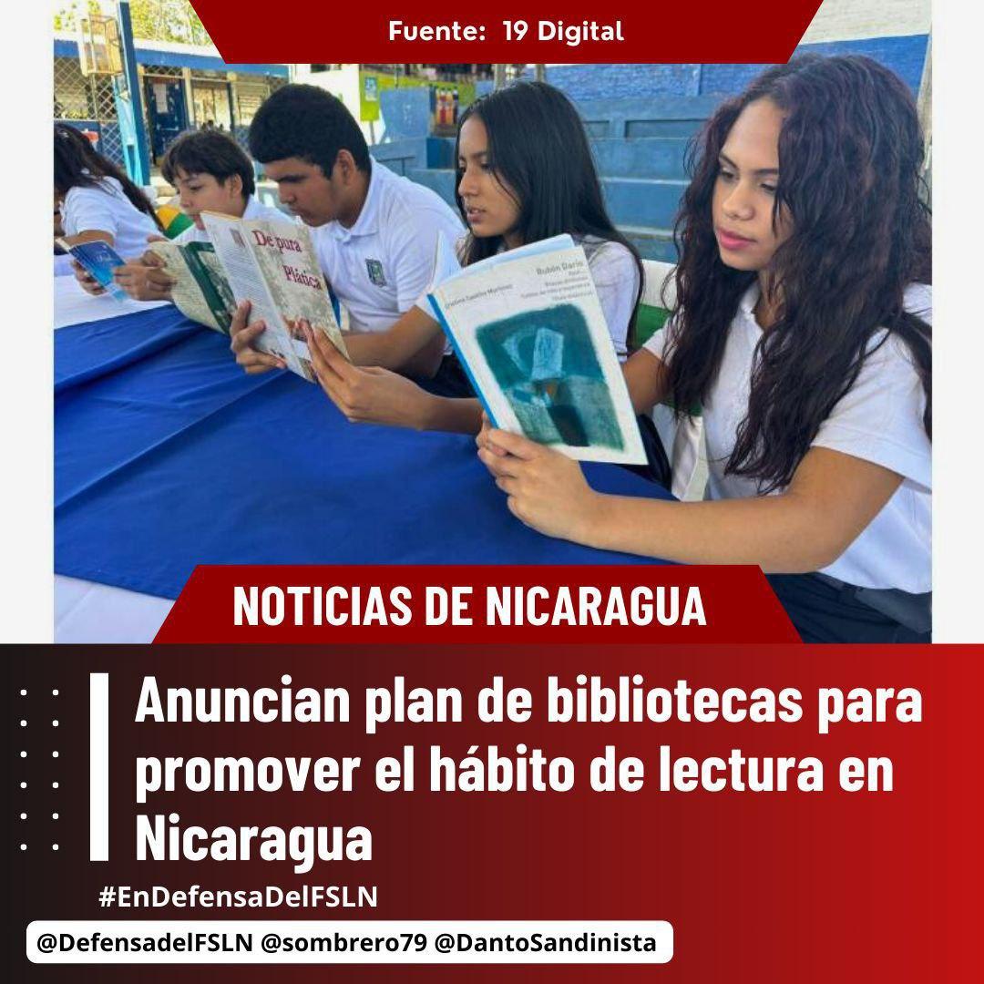 Un pueblo instruido es un pueblo libre #SomosUNAN #SomosUNCSM #4519LaPatriaLaRevolución